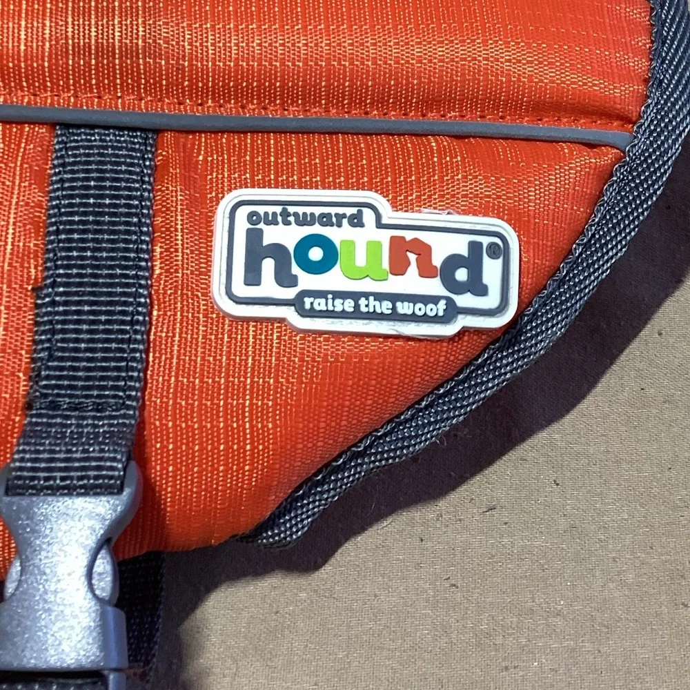 NWOT Outward Hound Granby Ripstop Dog Life Jacket Orange XS